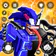 Speedy Blue Symbiote