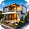 House Design Plan 3D icon