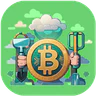 BtcCoin-Cloud Miner Mining icon