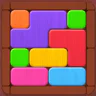 Wood Escape: Color Block icon