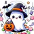 Cute Halloween Color icon