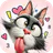 Cute Funny Animal Color icon
