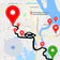 Bản đồ đường đi - Định vị GPS