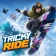 Course de skateboard descente
