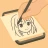 Lightbox draw - giấy can icon