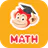 Monkey Math: Bé học Toán icon