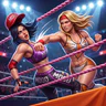 Bad Girls Wrestling Game icon