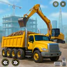 lái máy xúc trò chơi xây dựng icon