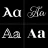 Fonts+ Clavier de polices icon