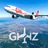 simulador de juego vuelo avión icon