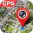 Bản đồ vệ tinh GPS trái đất icon