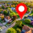 Satelayt view-GPS Pag-navigate icon