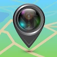 GPS Geotag Photos & Camera Map icon
