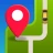 Bản đồ chỉ đường GPS toàn cầu icon