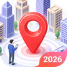 GPS Location Tracker & Share icon
