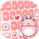 Bàn phím Pink Cute Hippo