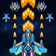 Galaxy sky shooting