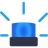 Polizei Blaulicht icon