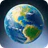Carte de la Terre satellite icon