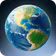 Carte de la Terre satellite