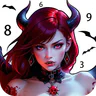 Dark, Horror Color by Number icon