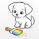 Paint in Color: Coloring Pages