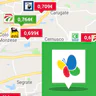 GPL, CNG,  GNV, GNL et colonne icon