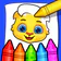 Jeu de Coloriage: Bébé Couleur icon