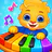 Âm nhạc trẻ em: Piano & Xylo icon