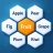 Hexa Words – Juego de Palabras icon