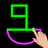 One Line Puzzle Draw: Link Dot icon