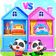 Casa de Juegos del Panda Bebé