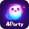 4Party: Voice Chat & Friends icon
