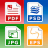 Convertisseur photo image PDF icon