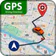 GPS navigation, mapa at ruta