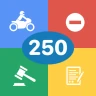 250 Câu ôn thi GPLX hạng A, A1 icon