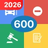 Ôn thi GPLX 600 Câu 2026 icon