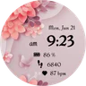 NXV01 Flower bloom watch face icon