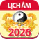 Lịch Vạn Niên 2026 - Lịch Âm