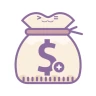Money+家計簿: 超かわいいオフライン家計簿 icon