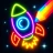 Nghệ Thuật Doodle Neon icon