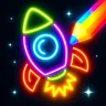 Nghệ Thuật Doodle Neon icon
