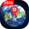 Earth Map Satellite Live View icon