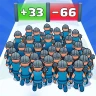 Crowd Champs: Juego runner 3D icon