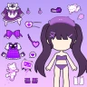 Trang điểm cho búp bê: thay đồ icon