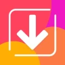 インスタ 動画保存アプリ：動画、画像、ストーリー icon