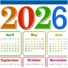 2026 年カレンダー icon