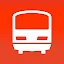 乗換案内　電車やバス乗り換え案内 時刻表 運行情報 icon