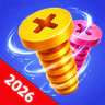 Screw Out 3D: Nut Sort Jam icon