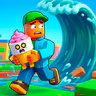 Obby Run: Memerot Tsunami icon